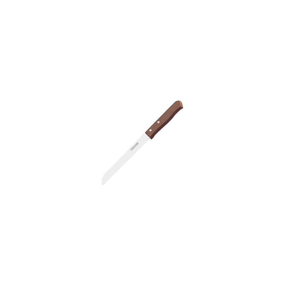Нож для хлеба, L 29,5 см, W 2 см,  сталь нержавеющая, дерево, Tramontina