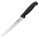 Нож для филе гибкий, черный, Victorinox