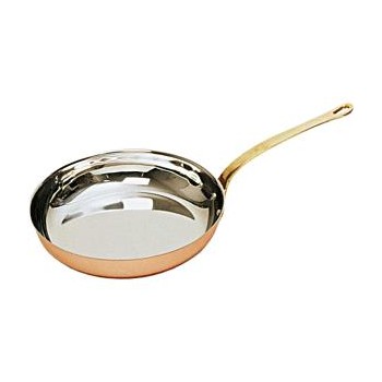 Сковорода, D 28 см, H 5,5 см, L 32 см, сталь нержавеющая, медь, Werner A.Schulz