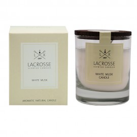 Ароматическая свеча в стекле «белый мускус», Ambientair