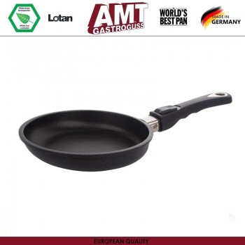 Антипригарная сковорода Diamond Crystal, D 20 см, H 4 см, съемная ручка, AMT