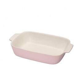 Керамическая форма для духовки, морозильника и подачи, 30 см х 18,5 см, цвет розовый, Kuchenprofi