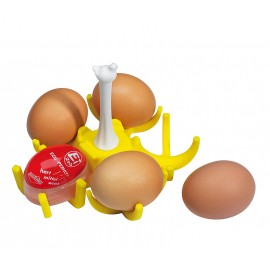 Держатель + Таймер для варки яиц, D 16 см, пищевой силикон, Kuchenprofi
