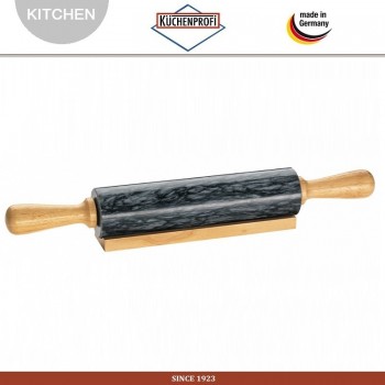 Мраморная скалка на подставке, Kuchenprofi, Германия