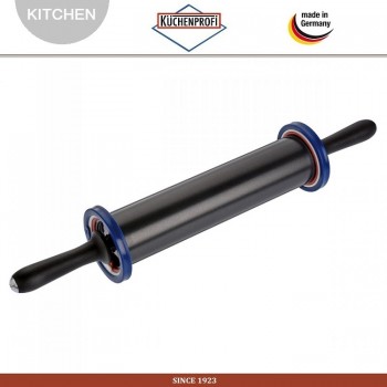 Скалка с регулировкой толщины теста и не прилипающим покрытием, Kuchenprofi, Германия