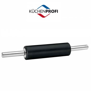 Скалка с не прилипающим покрытием и вращающимися ручками, сталь 18/10, Kuchenprofi