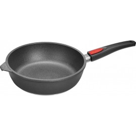 Сковорода глубокая со съемной ручкой Titan Plus, D 24 см, 2,5 л, литой алюминий, титаново-керамическое покрытие, WOLL