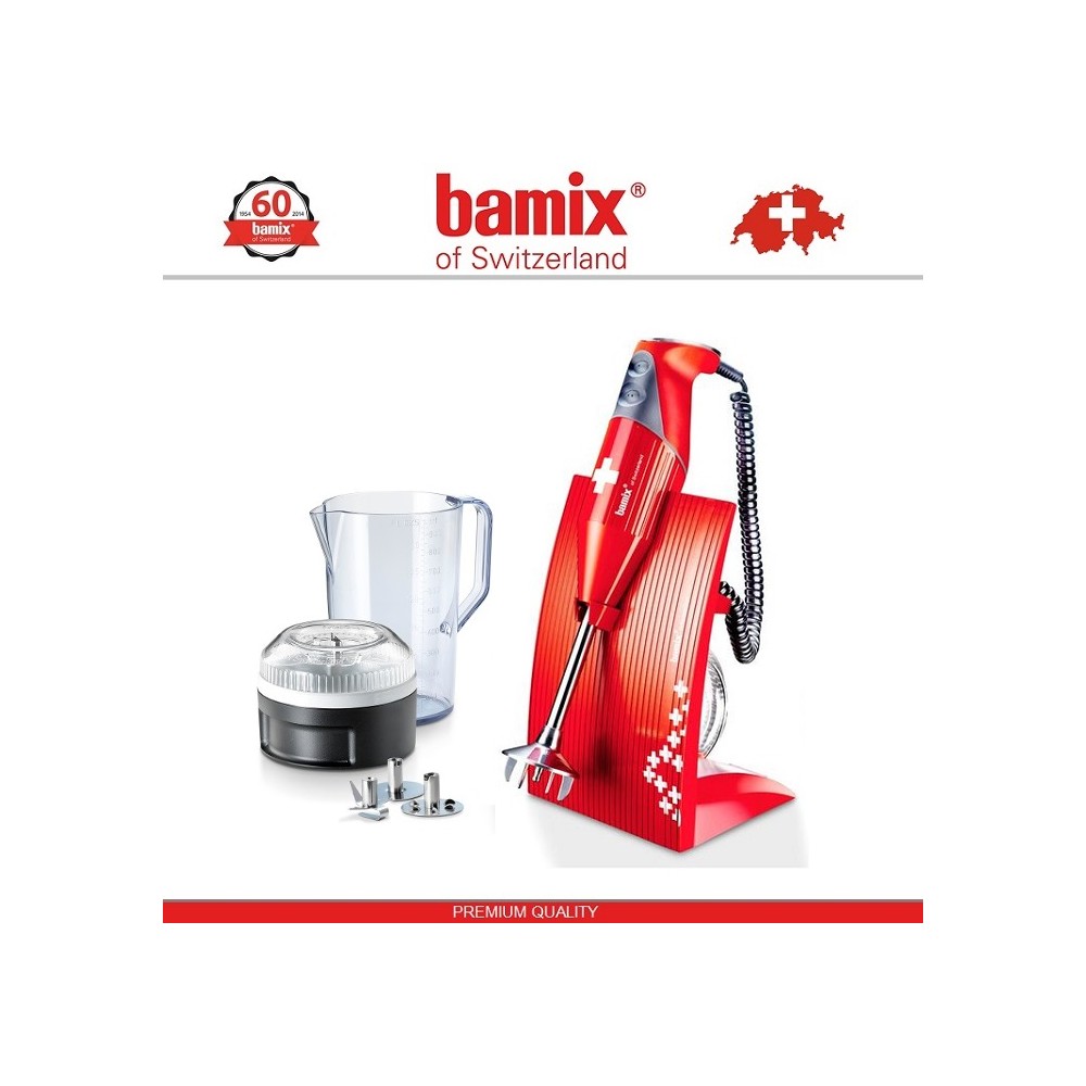 BAMIX M200 SwissLine Red блендер, красный