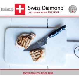 Нож кухонный универсальный, лезвие 13 см, серия Prestige, Swiss Diamond