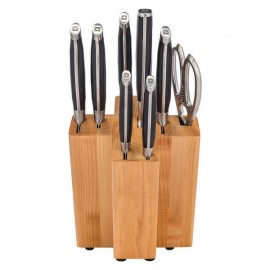Набор кухонных ножей на подставке, 10 предметов, серия Prestige, Swiss Diamond, Швейцария