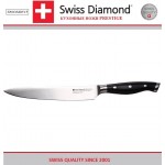 Нож для нарезки, лезвие 20 см, серия Prestige, Swiss Diamond