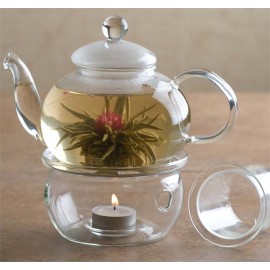 Подставка для подогрева чайника, сталь, термостойкое боросиликатное стекло, серия Enjoy Tea