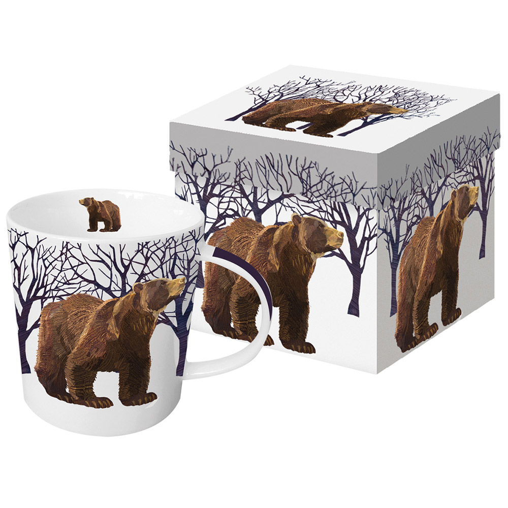 Кружка в подарочной упаковке winter bear, Paperproducts Design