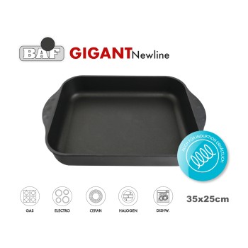 GIGANT Newline Антипригарная жаровня, 35 х 25 см, BAF, Германия