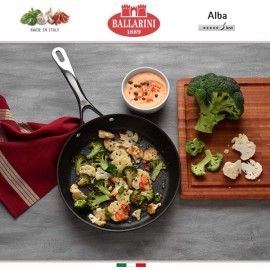Антипригарная сковорода-сотейник Alba, D 28 см, индукционное дно, Ballarini