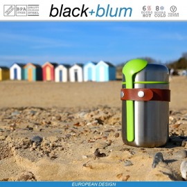Food Flask Термос для горячего, 400 мл, сталь, салатовый, Black+Blum