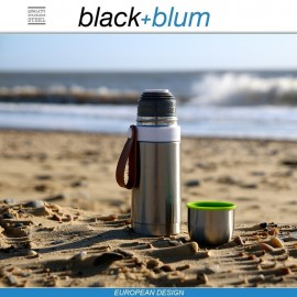 Thermo Flask Термос для напитков, 350 мл, стальной, Black+Blum