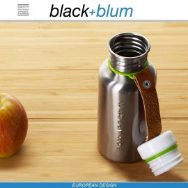 Water Bottle S термос для воды и напитков, стальной-зеленый, 350 мл, Black+Blum