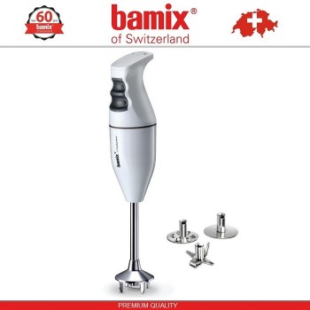 BAMIX EO160 Classic White блендер, белый, Швейцария