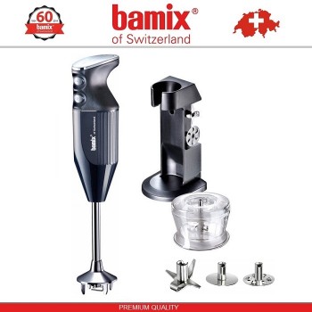 BAMIX M180 Deluxe Black блендер, черный, Швейцария
