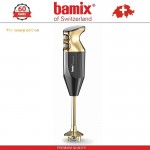 BAMIX M200 Gold Crown LuxuryLine блендер, 24K золотое покрытие, Швейцария