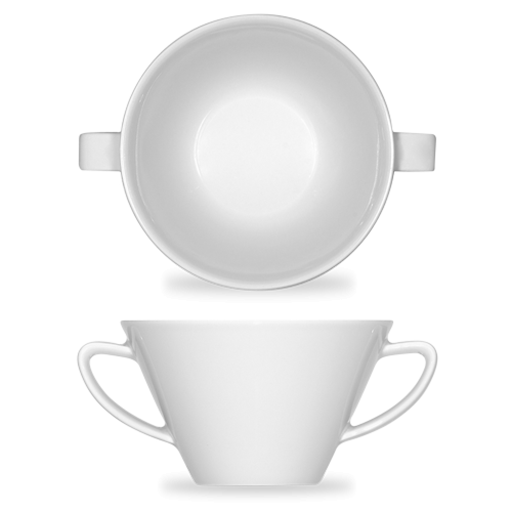 Чашка суповая 260 мл, цвет белый, серия Options, BAUSCHER
