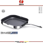 Сковорода-гриль CHEF антипригарная, D 26.5 х 26.5 см, сталь нержавеющая 18/10, Beka