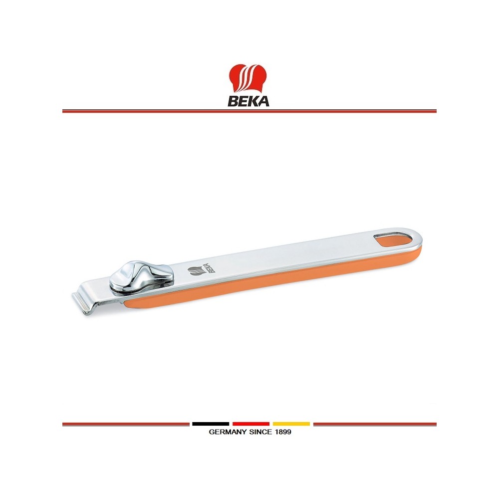 Ручка SELECT съемная, сталь нержавеющая, цвет оранжевый, Beka