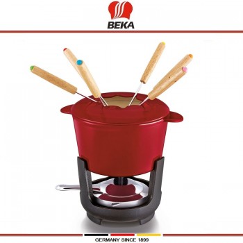 Набор AROME для фондю на 6 персон, чугун эмалированный, Beka