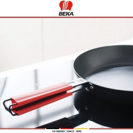 Антипригарная сковорода MASTER для любых плит и духовки, D 20 см, карбоновая сталь, индукционное дно, Beka