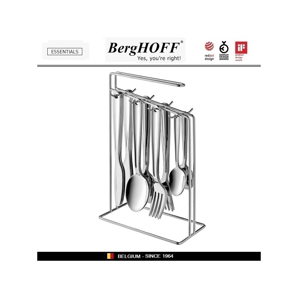 Набор столовых приборов Alteo Essentials 24 предмета на 6 персон на подставке, BergHOFF