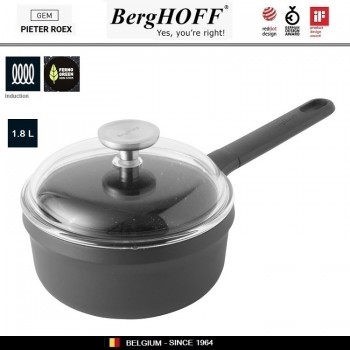 GEM Антипригарный ковшик, D 18 см, 1.8 л, индукционное дно, BergHOFF