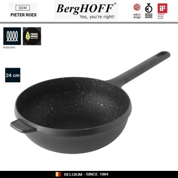 GEM Антипригарный вок, D 24 л, индукционное дно, BergHOFF