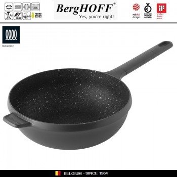 GEM Антипригарный вок, D 28 л, индукционное дно, BergHOFF