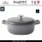 GEM Чугунная жаровня для плиты и духовки, 4.1 л, 27х22 см, BergHOFF