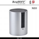 Банка NEO для сыпучих продуктов, 1000 мл, металл, BergHOFF