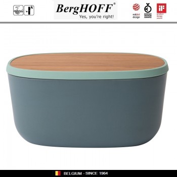 LEO Хлебница с доской-крышкой, бамбуковое волокно, BergHOFF