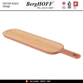 LEO Доска для нарезки и подачи багета, нескользящее основание, BergHOFF