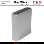 LEO Подставка для ножей универсальная, розовый-черный, BergHOFF