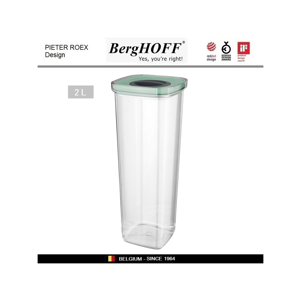 LEO Герметичный контейнер, 2 литра, H 30 см, BergHOFF