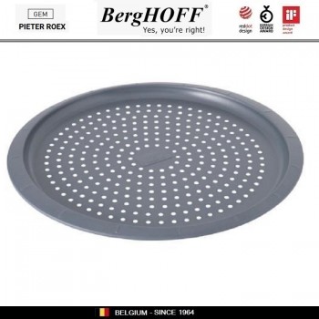 GEM Антипригарная форма для пиццы, пирога, 32 см, углеродистая сталь, BergHOFF