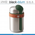 Food Flask Термос для горячего, 400 мл, сталь, оливковый, Black+Blum