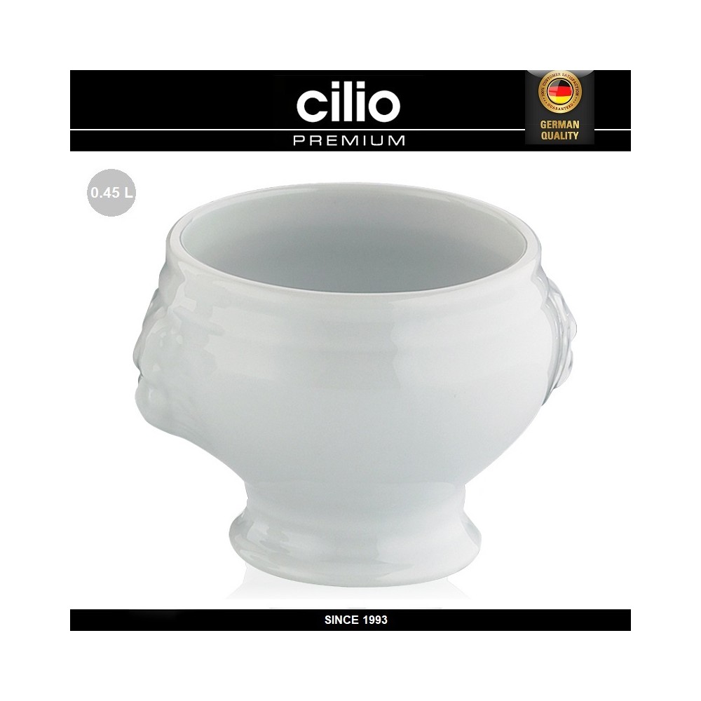Суповая чаша, 450 мл, D 12 см, H 9 см, жаропрочный Cilio
