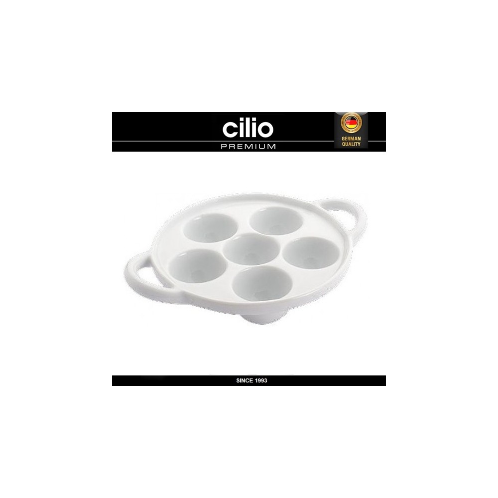 Блюдо для улиток, D 12 см, жаропрочный Cilio