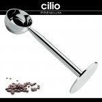 Мерная ложка - темпер для кофе, 20 мл, D 5 см, нержавеющая сталь, Cilio