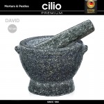 Гранитная ступка David, D 12.5, вес 2.6 кг, Cilio