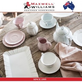 Десертная тарелка Blush в подарочной упаковке, D 19 см, фарфор, розовый - золото, Maxwell & Williams