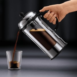 Френч-пресс CHAMBORD Modern для кофе и чая, 500 мл, цвет хром, BODUM