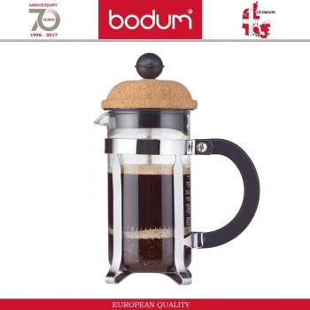 Френч-пресс CHAMBORD Cork для кофе и чая, 350 мл, цвет пробка, BODUM