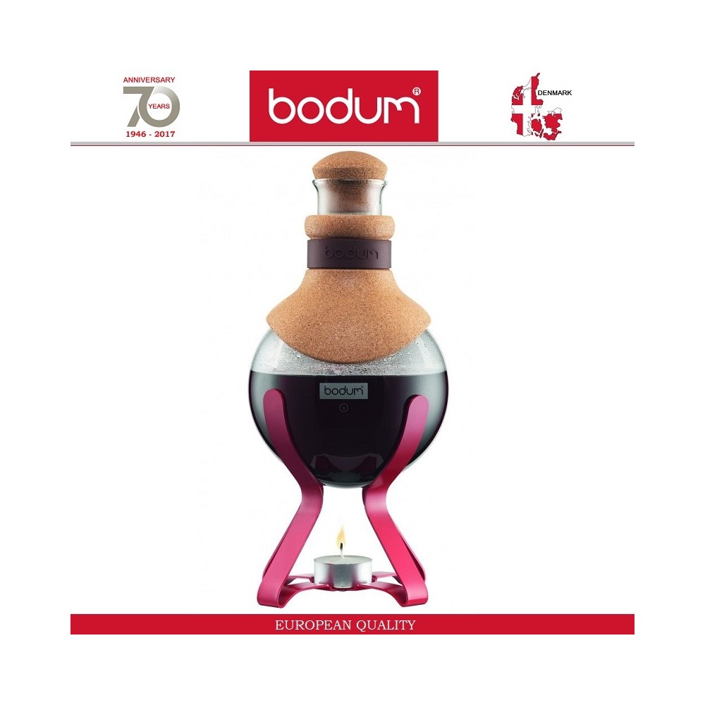 Графин для глёга Cork Melior на подставке, 1000 мл, BODUM